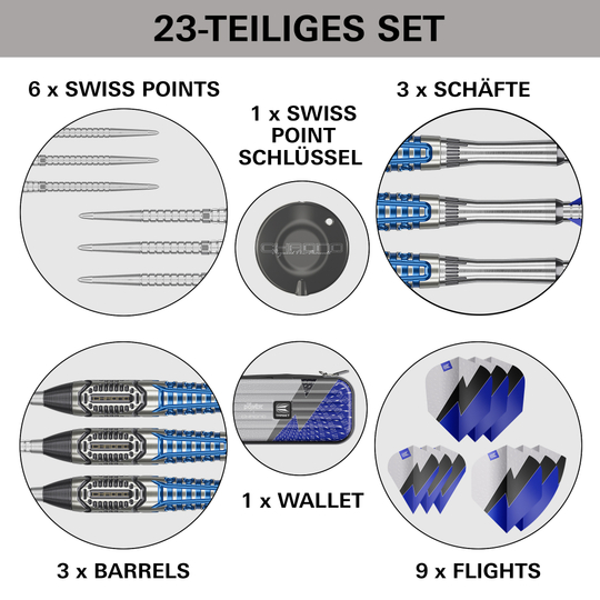 Stalowe lotki Target Phil Taylor Power X Chrono Swiss Points Stalowe lotki Target Phil Taylor Power X Chrono Swiss Points