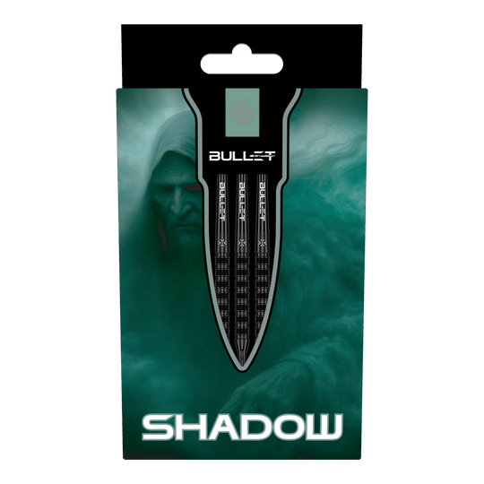 Miękkie lotki Bullet Shadow - 20g Hier sieht man die Bullet Shadow Softdarts - 20g. Sie sind optimal für Softdart-Spiele geeignet.