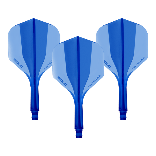 Harrows Solo No2 Flight-Shaft-System - Blau Harrows Solo No2 Flight-Shaft-System - Blau
