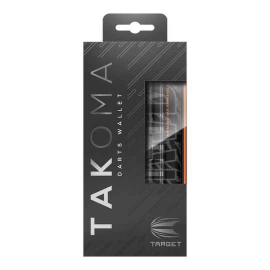 Pokrowiec na rzutki Takoma Ghost Series Raymond Van Barneveld Das Bild zeigt das Takoma Ghost Series Raymond Van Barneveld Dartcase. Es handelt sich um ein spezielles Dart-Etui für Dartzubehör.