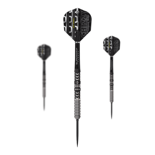 Harrows Dave Chisnall Chizzy Series 4 Quick Point Steeldarts Abgebildet sind die Harrows Dave Chisnall Chizzy Series 4 Quick Point Steeldarts. Diese Steeldarts sind für Präzision und Leistung bekannt.