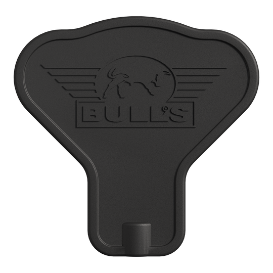 Narzędzie do konwersji punktów Bulls NL Das Bild zeigt ebenfalls das Bulls NL Convertible Points Tool. Es hilft beim sicheren Ein- und Ausbau von Dartspitzen.