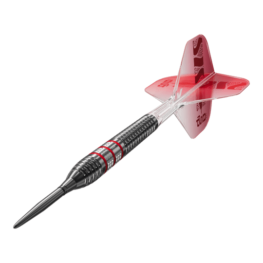 Lotki stalowe Target Nathan Aspinall 95K Swiss Point Abgebildet ist der Target Nathan Aspinall 95K Swiss Point Steeldarts. Der Dart hat ein elegantes Design, ideal für präzises Werfen.