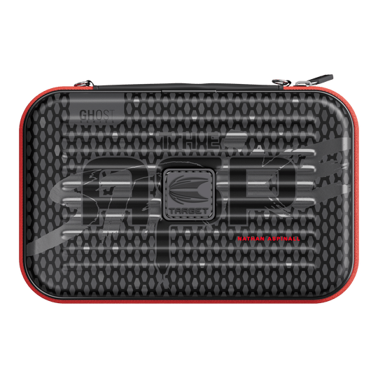 Etui na lotki Takoma XL Ghost Series Nathan Aspinall Das Bild zeigt das Takoma XL Ghost Series Nathan Aspinall Dartcase. Das Dartcase ist speziell für Dartspieler entworfen.