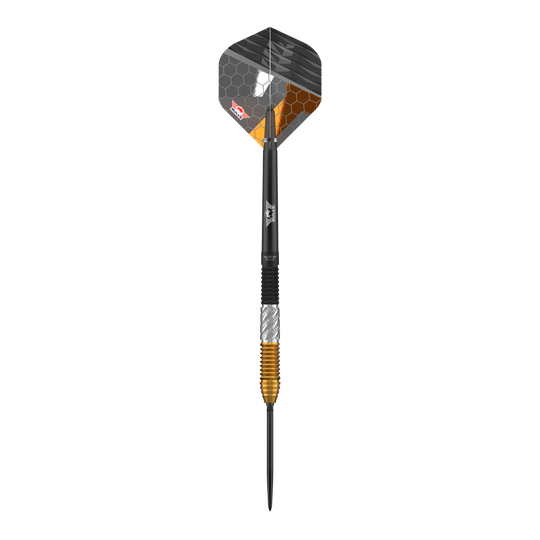 Bulls NL Dirk Van Duijvenbode 95% punktów zamiennych Steeldarts Abgebildet sind Bulls NL Dirk Van Duijvenbode 95% Convertible Points Steeldarts. Die Steeldarts sind robust und für Profis konzipiert.