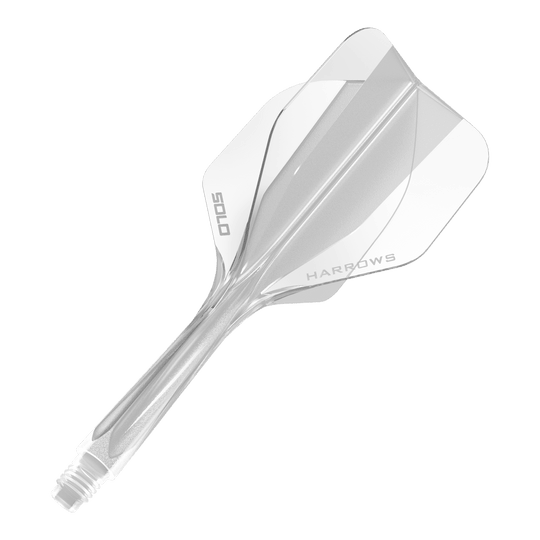System wału lotniczego Harrows Solo No6 – przezroczysty Dieses Bild zeigt das Harrows Solo No6 Flight-Shaft-System in Clear. Es wird als Ersatzteil für Dartpfeile genutzt.