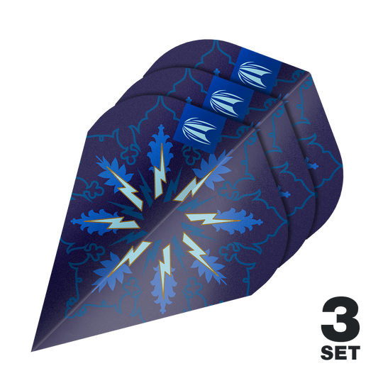 Target ProUltra Phil Taylor Power Gx2 Vapor S Flights - 3 zestawy Target ProUltra Phil Taylor Power Gx2 Vapor S Flights - 3 Sets. Das Bild stellt drei Sets von Power Gx2 Vapor S Flights dar.