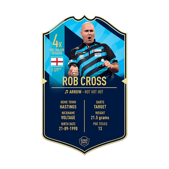 Karta Ultimate Darts – Rob Cross 