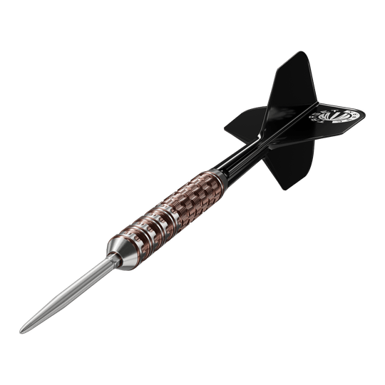 Lotki stalowe Target Japan Prime Series George Nishitani Raptor GEN6 Swiss Point Das Bild zeigt die Target Japan Prime Series George Nishitani Raptor GEN6 Swiss Point Steeldarts. Diese Darts sind für hohe Präzision und Qualität bekannt.