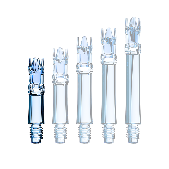 Wałki wymienne do systemu L-Style L-System – przezroczysty niebieski Eine transparente blaue Ersatzshaft ist im Bild. Die Shaft wird als Einzelstück gezeigt.