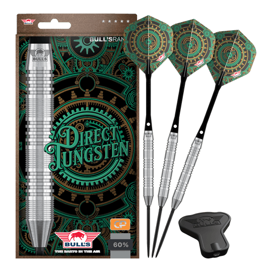 Rzutki Bulls NL Direct Tungsten Convertible Point Steel Darts - 23g Rzutki Bulls NL Direct Tungsten Convertible Point Steel Darts - 23g