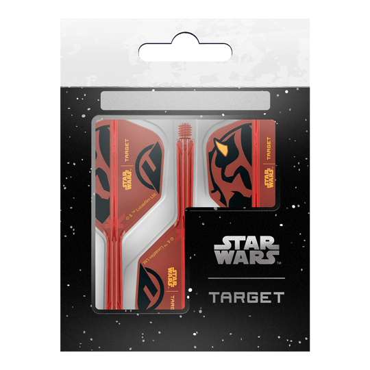 Target Star Wars K-Flex Darth Maul No6 Flights Target Star Wars K-Flex Darth Maul No6 Flights werden präsentiert. Die Flights besitzen ein auffälliges Design mit Darth Maul von Star Wars.