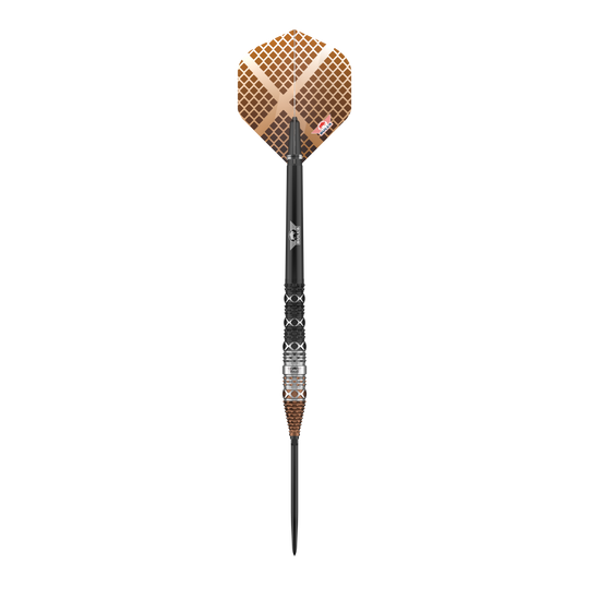 Bulls NL Max Hopp 95% punktów konwertowalnych Steeldarts Die Bulls NL Max Hopp 95% Convertible Points Steeldarts werden als einzelne Darts präsentiert. Sie eignen sich hervorragend für professionelle Dartspieler.