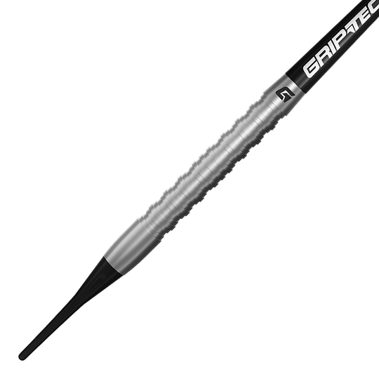 Miękkie lotki GOAT Podium Silver - 18g Das Bild zeigt die GOAT Podium Silver Softdarts mit 18g Gewicht. Diese Softdarts sind in silberner Ausführung und für Präzisionsspiele geeignet.