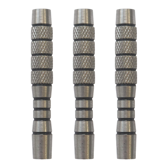 Lufy do rzutek Softdart Knurled Teardrop Softdart Barrels - 18 g McDart Knurled Teardrop Softdart Barrels - 18g als Set werden gezeigt. Das Set enthält mehrere Softdart Barrels mit Teardrop-Form und 18 Gramm Gewicht.