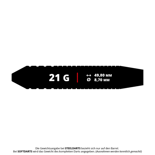 Lotki mosiężne i stalowe Bulls FC Bayern Munich - 21g Die Bulls FC Bayern München Brass Steeldarts - 21g sind hochwertige Darts im Design des FC Bayern München. Sie sind ideal für Dartspieler und Fans des Vereins.