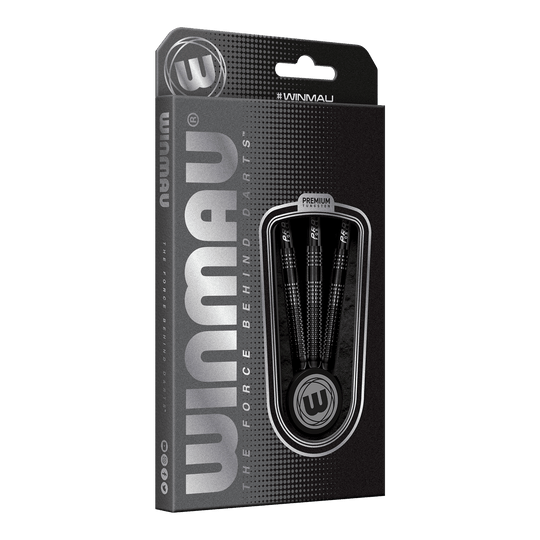 Winmau Solaris Pro Softdarts - 21g sind auf dem Bild zu sehen. Die Darts werden einzeln präsentiert und eignen sich ideal für Softdartspiele.