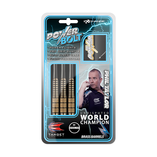 Target Phil Taylor Power Bolt Steel Dart - 22g