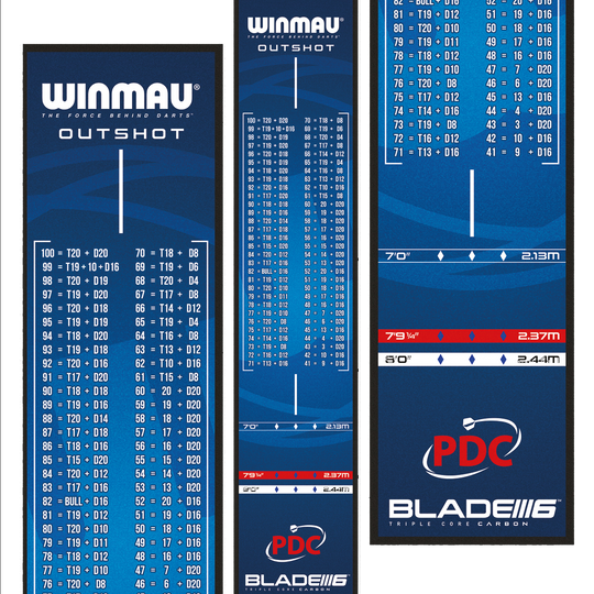 Mata do darta Winmau Outshot 2024