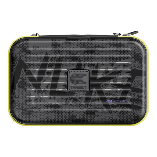 Etui na lotki Takoma XL Ghost Series Luke Littler Das Bild zeigt das Takoma XL Ghost Series Luke Littler Dartcase. Es handelt sich um ein spezielles Dartcase für Dartzubehör.