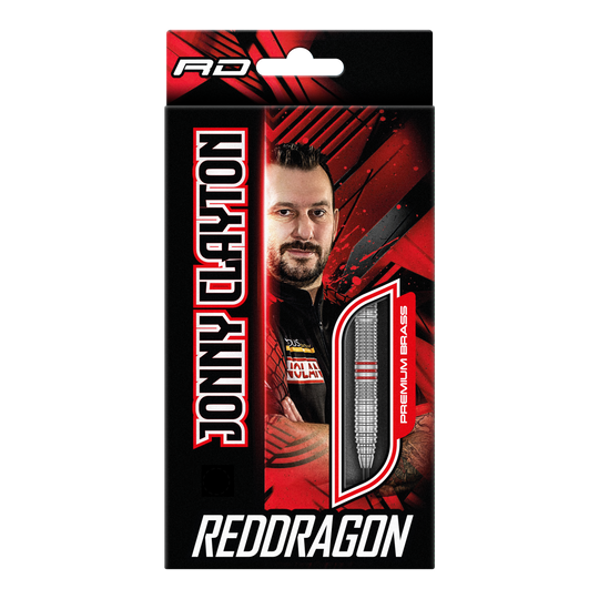 Lotki Red Dragon Jonny Clayton Brass Steel Darts - 21 g Red Dragon Jonny Clayton Brass Steeldarts - 21 g abgebildet. Die Darts sind für präzises Steeldart-Spiel geeignet.