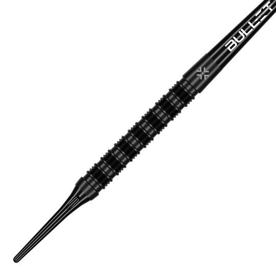 Miękkie lotki Bullet Shadow - 20g Das Bild zeigt Bullet Shadow Softdarts - 20g. Der Softdart hat ein modernes Design und ist für das Dartspiel geeignet.