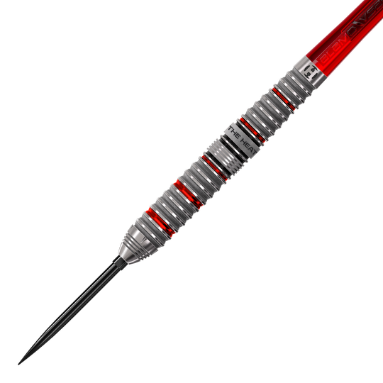 Stalowe lotki Harrow's Damon Heta Series 4 Quick Point Das Bild zeigt die Harrows Damon Heta Series 4 Quick Point Steeldarts. Die Darts sind speziell für präzises Spiel und hohe Qualität konzipiert.