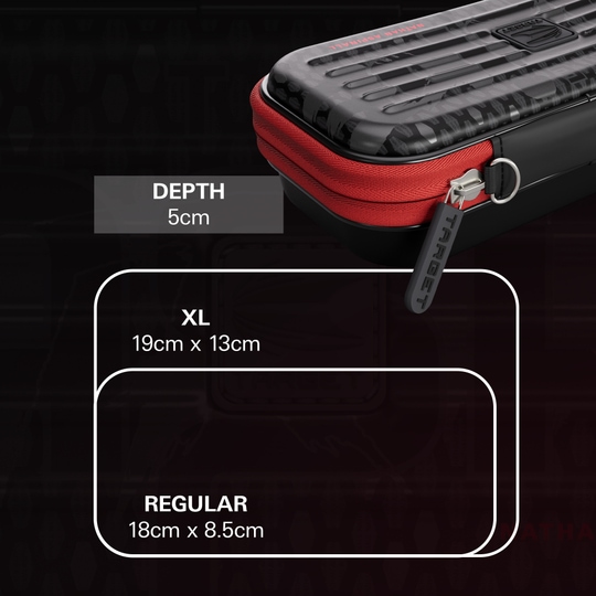 Etui na lotki Takoma Ghost Series Nathan Aspinall Das Bild zeigt das Takoma Ghost Series Nathan Aspinall Dartcase. Dieses Dartcase eignet sich perfekt für Fans von Nathan Aspinall.