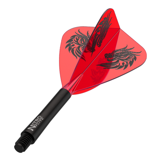 Dieses Bild zeigt ein Produkt mit dem Dateinamen X1091_Red_Dragon_Nitro_Flite_Jonny_Clayton_Kite_Flights_Medium_34mm_1. Das Produkt scheint mit Darts oder Flights in Verbindung zu stehen.