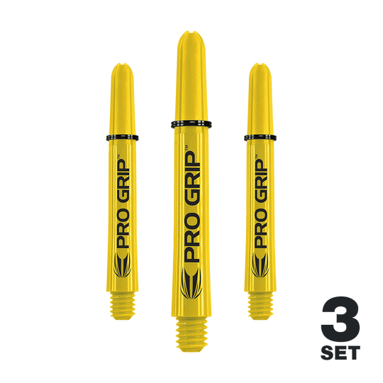 Wałki Target Pro Grip – 3 zestawy – żółte