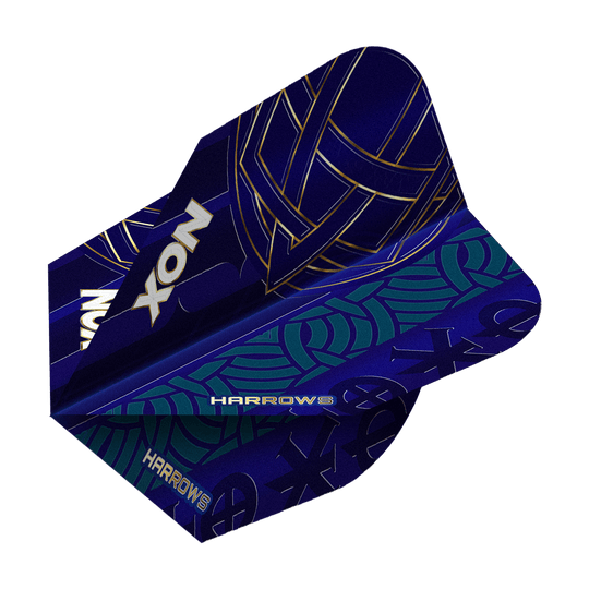 Loty Harrows Nox No6 Das ist eine Abbildung der Harrows Nox No6 Flights. Sie werden als Zubehör für Darts genutzt.