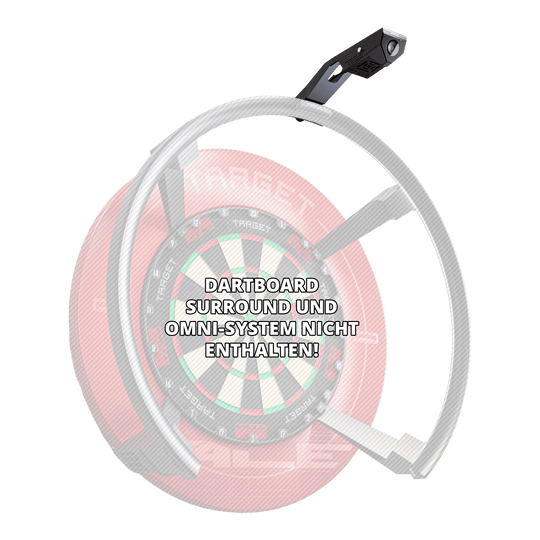 Ramię kamery Target OMNI VIRT Abgebildet ist der Target OMNI VIRT Kamera Arm. Der Kamera Arm bietet eine flexible Verwendung für Kameras im Dartsport.