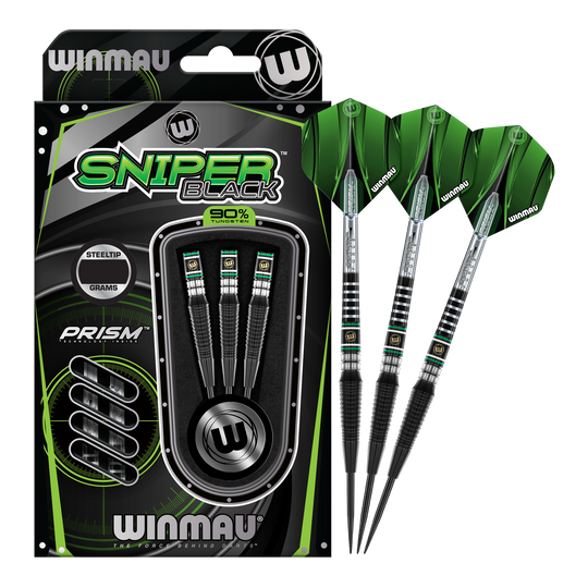 Winmau Sniper Black 2025 Steeldarts