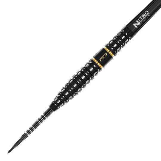Abgebildet sind Red Dragon Ascend Torpedo Steeldarts. Sie zeigen das Design und die Details dieses speziellen Steeldarts-Produkts.
