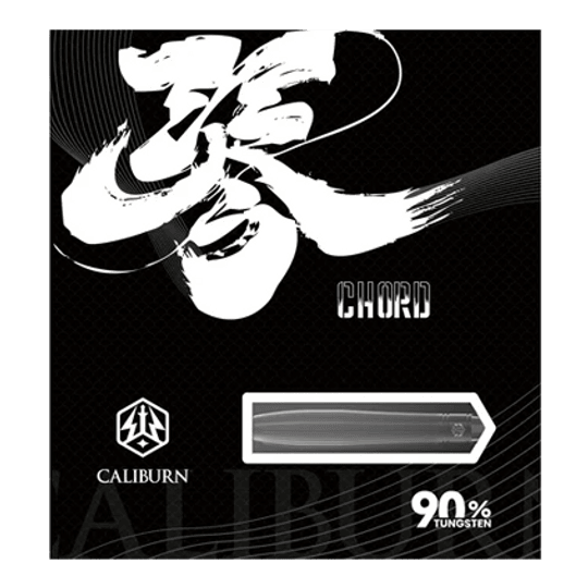 Lotki stalowe Caliburn Chord C3 - 22,5 g Hier sind die Caliburn Chord C3 Steeldarts mit 22,5 Gramm zu sehen. Die Darts haben ein modernes und schlankes Design.