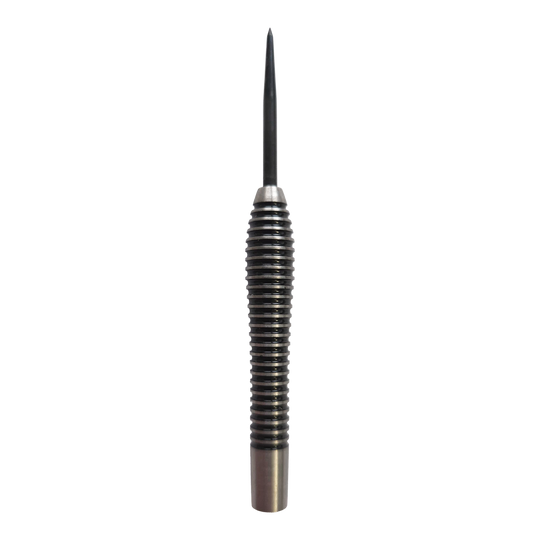 Beczki McDart Black Ring Teardrop Steeldart - 24 g Gezeigt wird das Produkt McDart Black Ring Teardrop Steeldart-Barrels - 24g. Die Dart-Barrels heben sich durch ihre besondere Teardrop-Form und schwarze Ringe hervor.