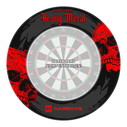 Harrows Ryan Searle Heavy Metal Surround ist abgebildet. Der Surround ist dunkel und robust gestaltet.