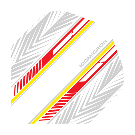 Loty standardowe pięcioboju Biały Czerwony Żółty No2