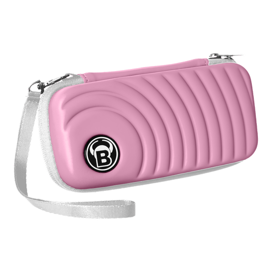 Etui na lotki Bulls Orbis S – różowe Abgebildet ist das Bulls Orbis S Dartcase in Pink. Das Etui eignet sich für den sicheren Transport von Darts und Zubehör.