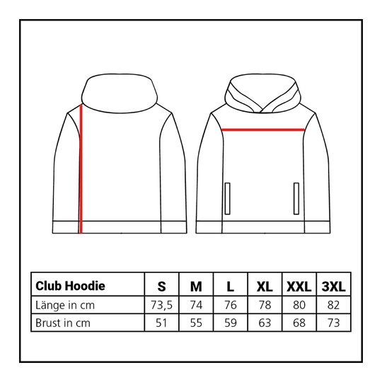 Bluza z kapturem Lions Collection Club Der Löwen Kollektion Club Hoodie ist auf diesem Bild abgebildet. Es handelt sich um einen gemütlichen Kapuzenpullover für den Alltag.