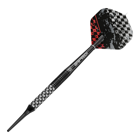 Miękkie lotki GOAT Finish Line - 20g Hier sieht man die GOAT Finish Line Tungsten Softdarts mit 20g Gewicht. Diese Softdarts eignen sich für ambitionierte Spieler.