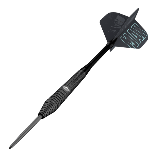 Darty Bulls NL Max Hopp Black Steel Auf diesem Bild sind die Bulls NL Max Hopp Black Steeldarts abgebildet. Diese Darts sind speziell für anspruchsvolle Spieler entwickelt.