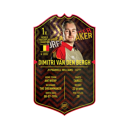 Karta Ultimate Darts - Dimitri Van Den Bergh - Target