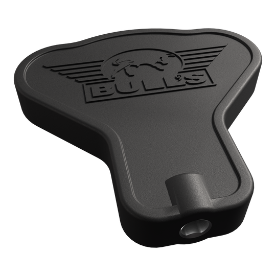 Das Bild zeigt das Bulls NL Convertible Points Tool. Es handelt sich um ein praktisches Werkzeug für Dartspieler.