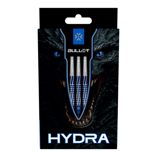 Stalowe rzutki Bullet Hydra Das Bild zeigt Bullet Hydra Steeldarts. Diese Steeldarts eignen sich für präzises und professionelles Dartspiel.