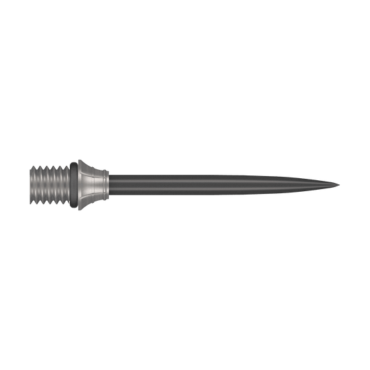 Punkty konwersji Shot Fynx - 32 mm Abgebildet sind die Shot Fynx Conversion Points mit einer Länge von 32 mm. Es handelt sich um Spitzen für Darts zur Umwandlung von Soft- in Steeldart.