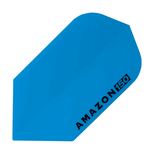 A16_Amazon_Flights_A16_1 Das Bild zeigt das Produkt "Amazon Flights A16", das in einer leuchtend blauen Farbe gestaltet ist. Auf dem Flight steht in schwarzer Schrift "AMAZON 150".