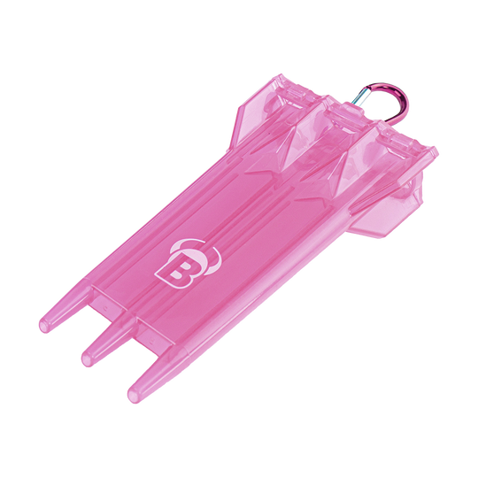 Das Bild zeigt das Produkt "Bulls ACRA X Dartcase" in Pink. Es ist ein spezielles Etui zur Aufbewahrung von Darts.