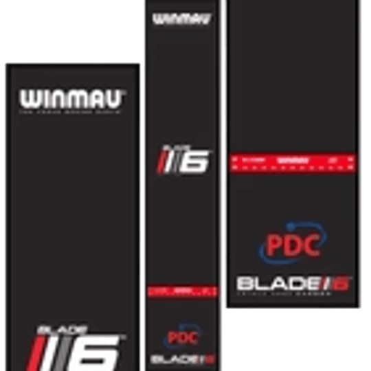 Winmau Pro Zone Precision Blade 6 Soft Dart Mat Abgebildet ist die Winmau Pro Zone Precision Blade 6 Soft Dartmatte. Diese Matte bietet Präzision und Schutz beim Darts spielen.