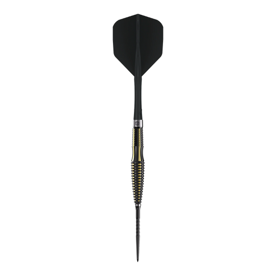 Stalowe lotki Caliburn V-Series V1 Das Bild zeigt die Caliburn V-Series V1 Steeldarts. Diese Darts sind ideal für anspruchsvolle Spieler geeignet.